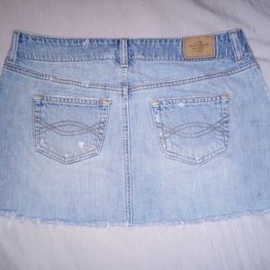 Abercrombie and Fitch denim mini skirt